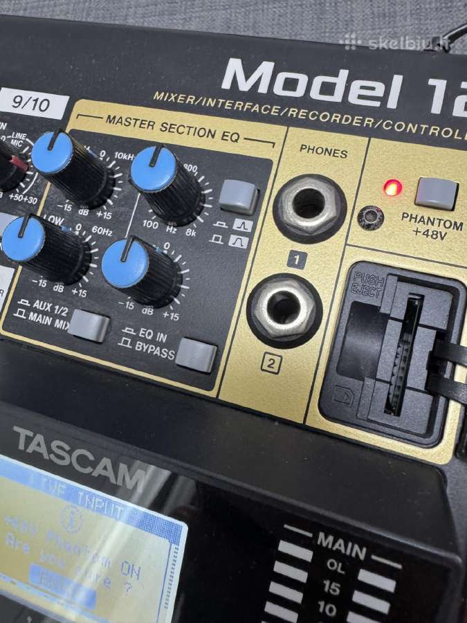 Tascam Model 12 – mikšeris - nuotraukos Nr. 14