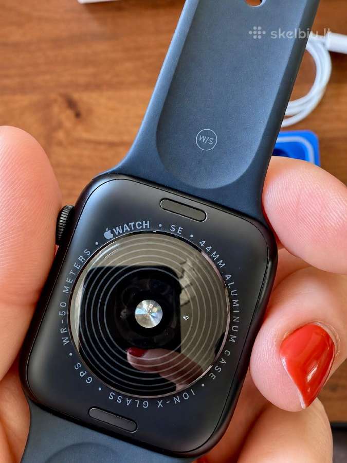 Apple Watch Se 44 mm su 7 dirželiais ir priedais - nuotraukos Nr. 2