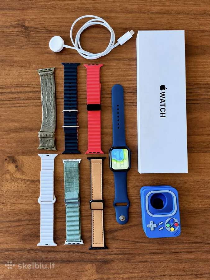 Apple Watch Se 44 mm su 7 dirželiais ir priedais - nuotraukos Nr. 5