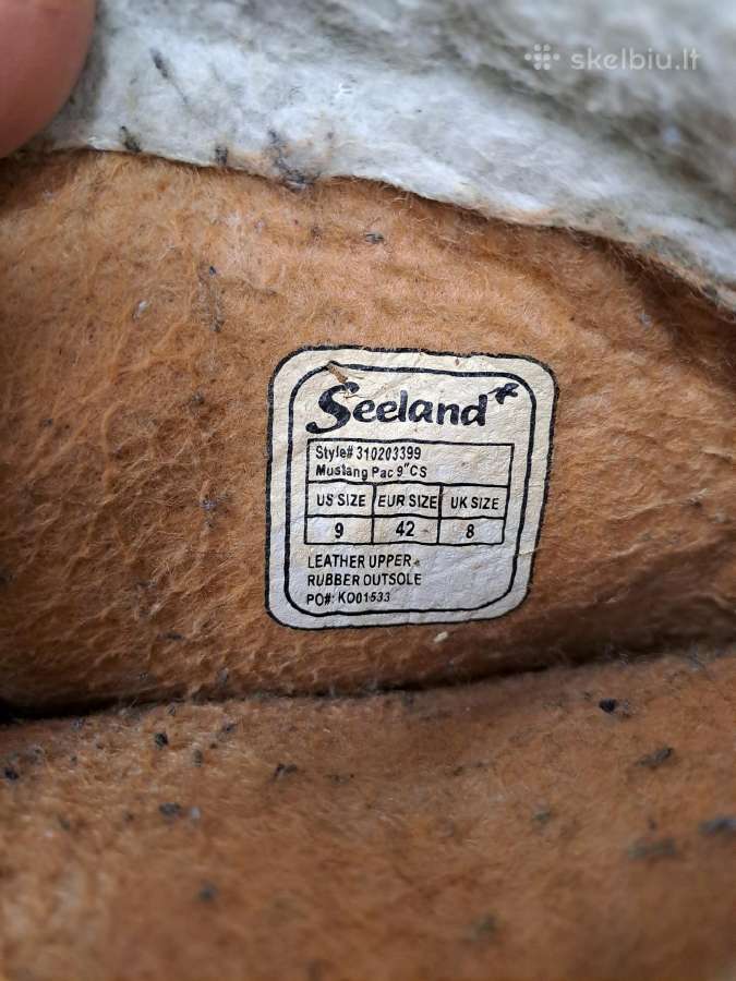 Seeland mustang 42 d. auliniai batai medzioklei - nuotraukos Nr. 2