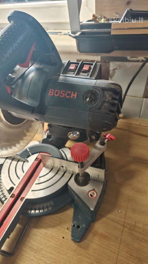 Skersinio pjovimo staklės Bosch gsm8s - nuotraukos Nr. 3