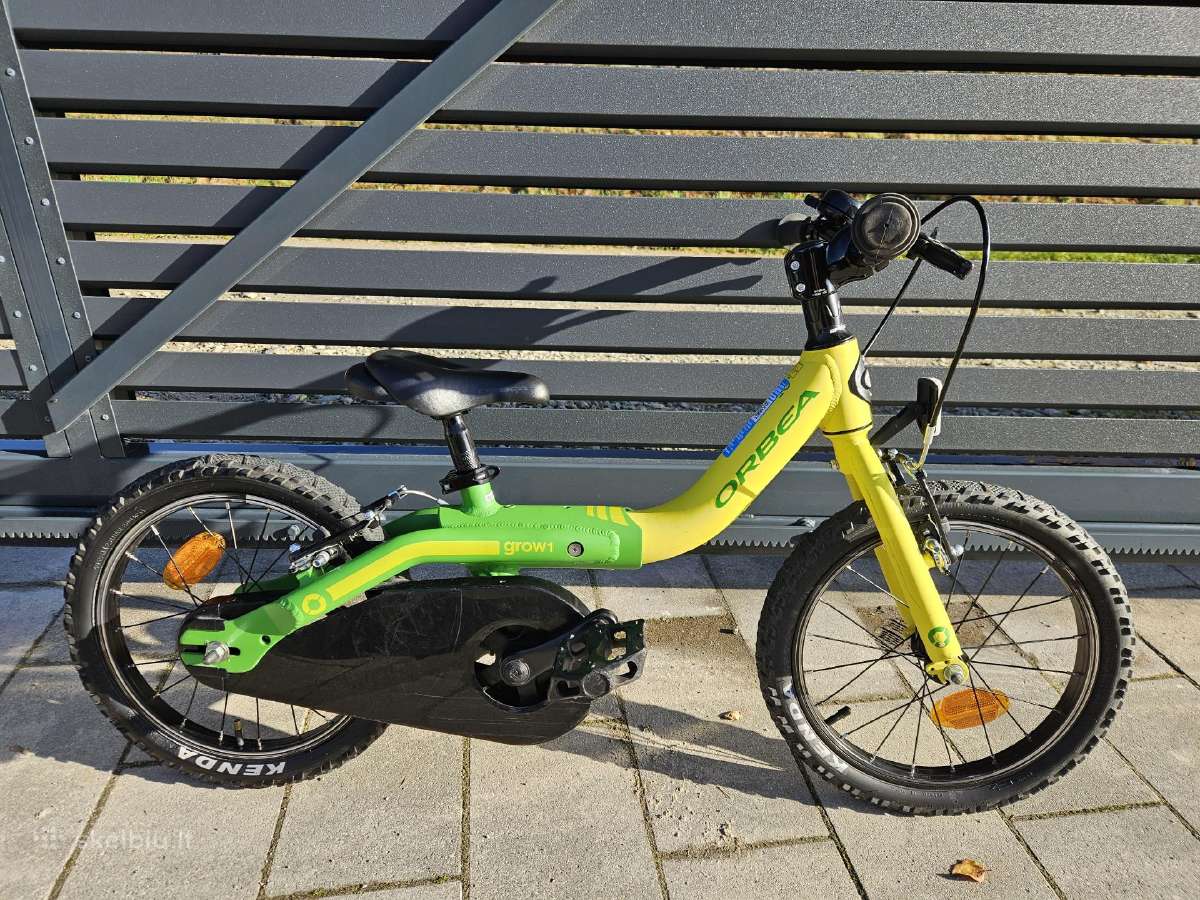 Vaikiškas dviratukas Orbea Grow 1, 16 colių ratai - nuotraukos Nr. 2