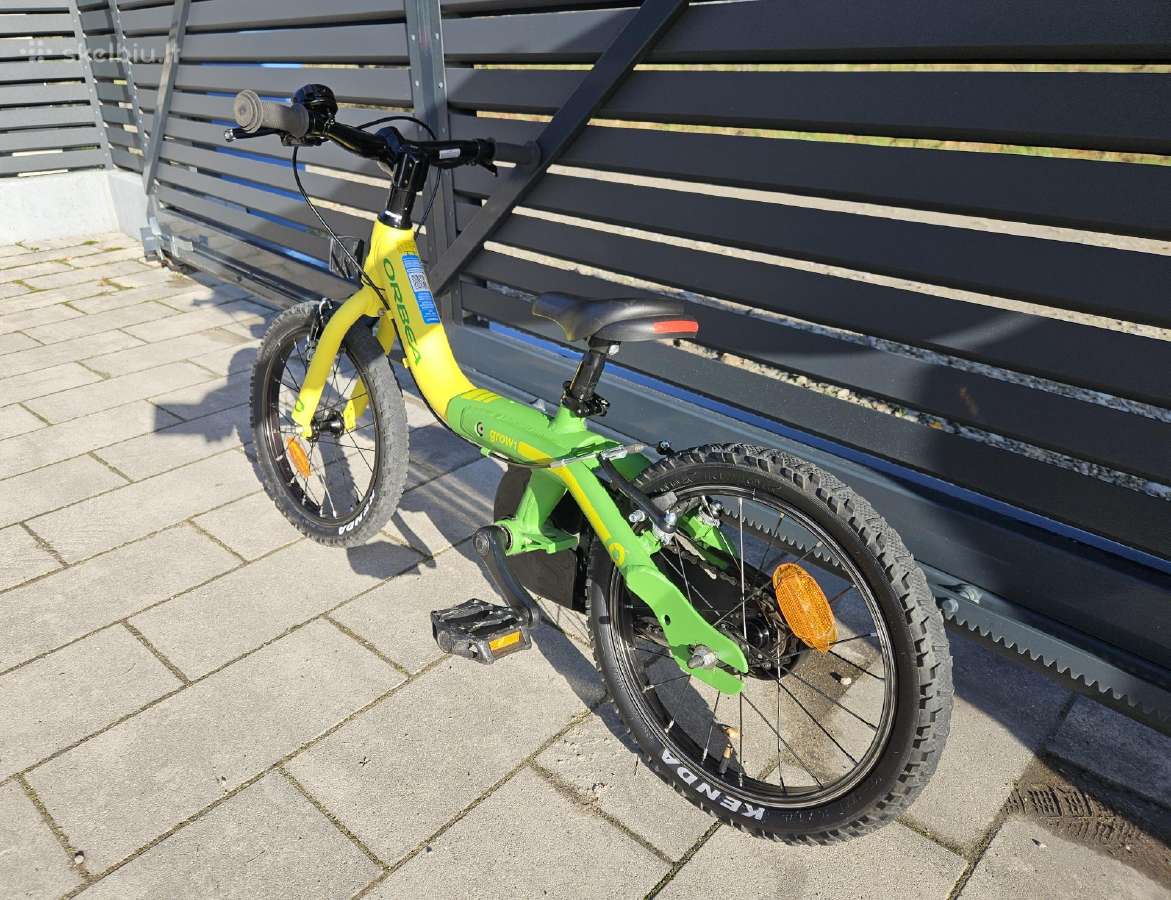 Vaikiškas dviratukas Orbea Grow 1, 16 colių ratai - nuotraukos Nr. 3