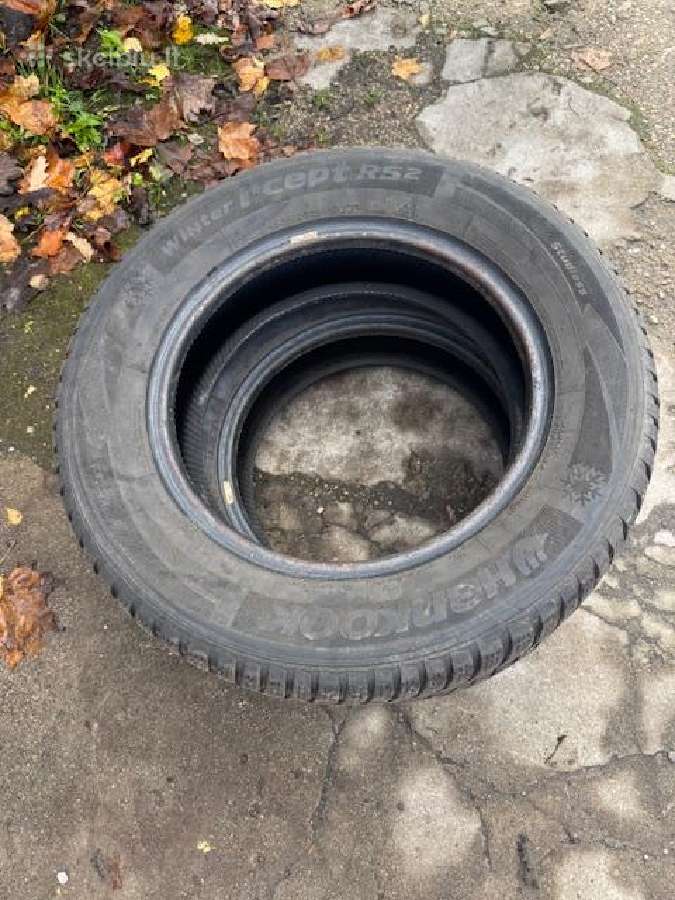 2vnt Hankook Winter 195/65/r15 M+s 5mm 10eur - nuotraukos Nr. 3