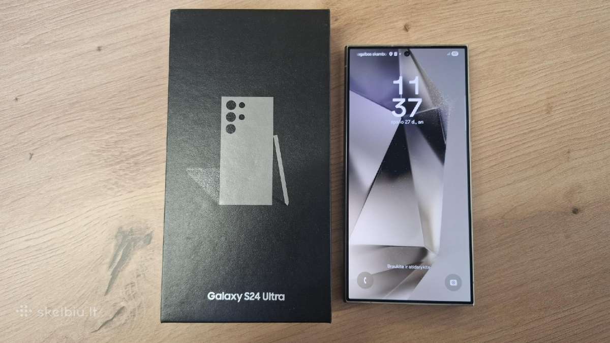 Samsung Galaxy S24 Ultra, labai gera būklė, 12/256 - nuotraukos Nr. 2