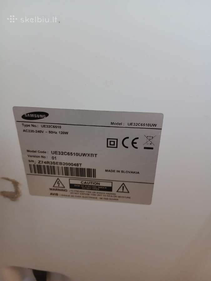 Samsung televizorius - nuotraukos Nr. 3