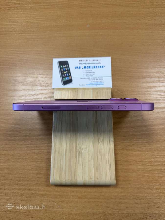 iPhone 16 128gb Pink Kaina 550eur - nuotraukos Nr. 4