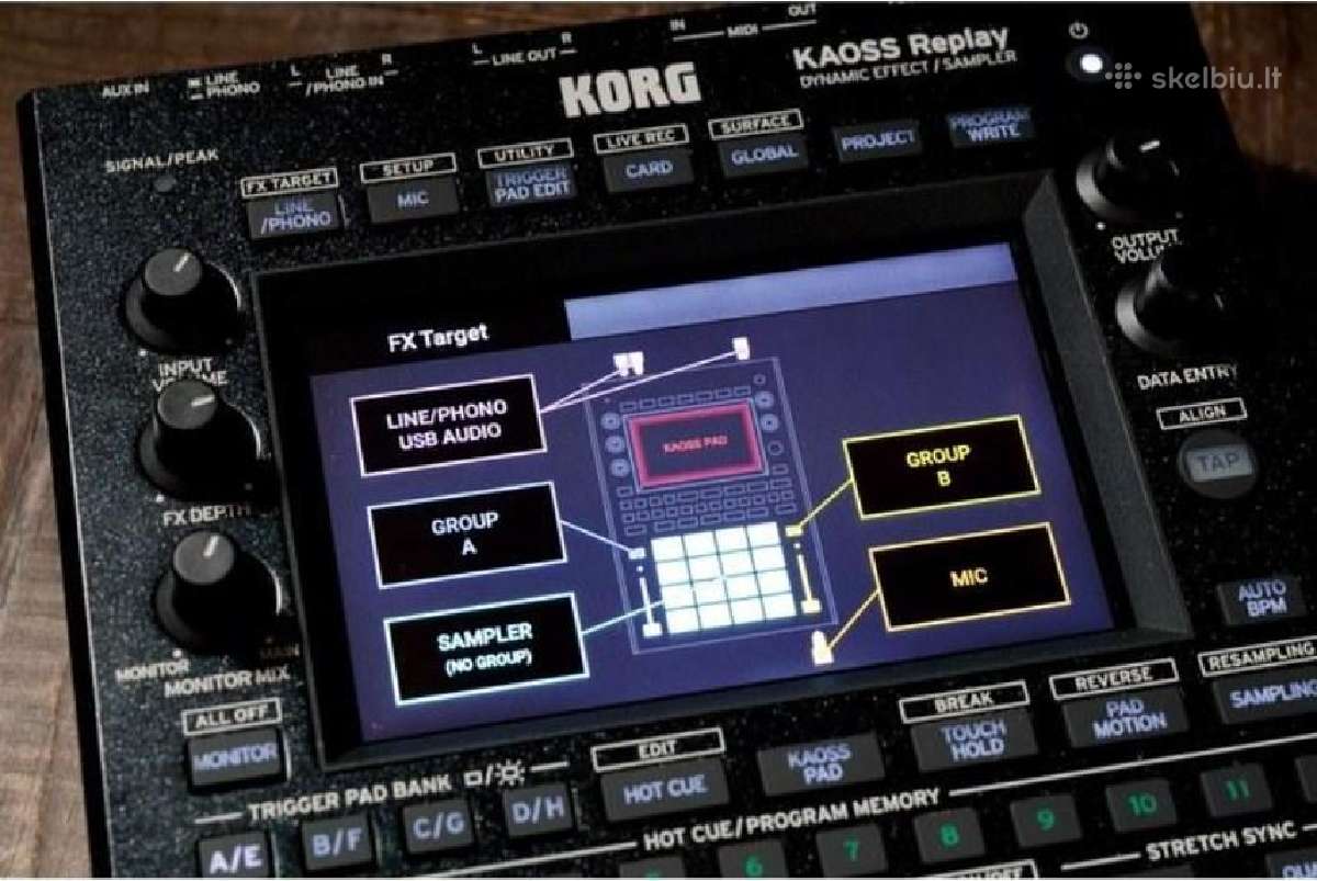 Korg Kaoss Replay - nuotraukos Nr. 3