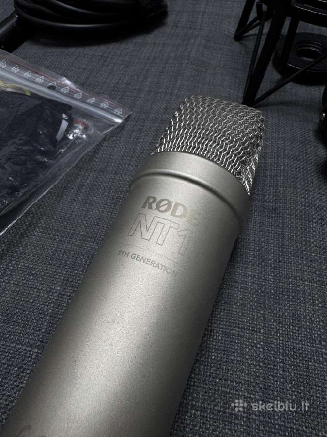 Rode Nt1 5th Generation - studijinis mikrofonas - nuotraukos Nr. 2