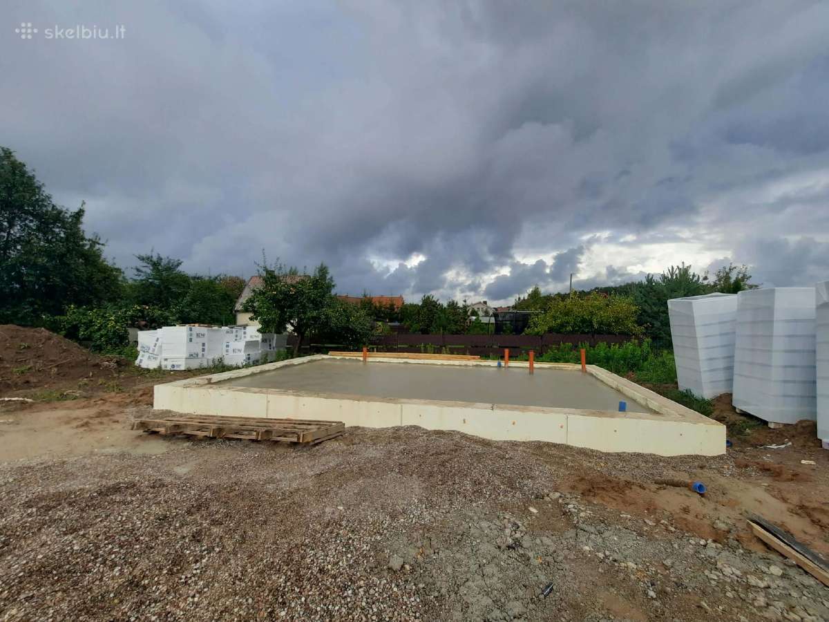 50 m2 šilto sodo namo statyba sodose - nuotraukos Nr. 4