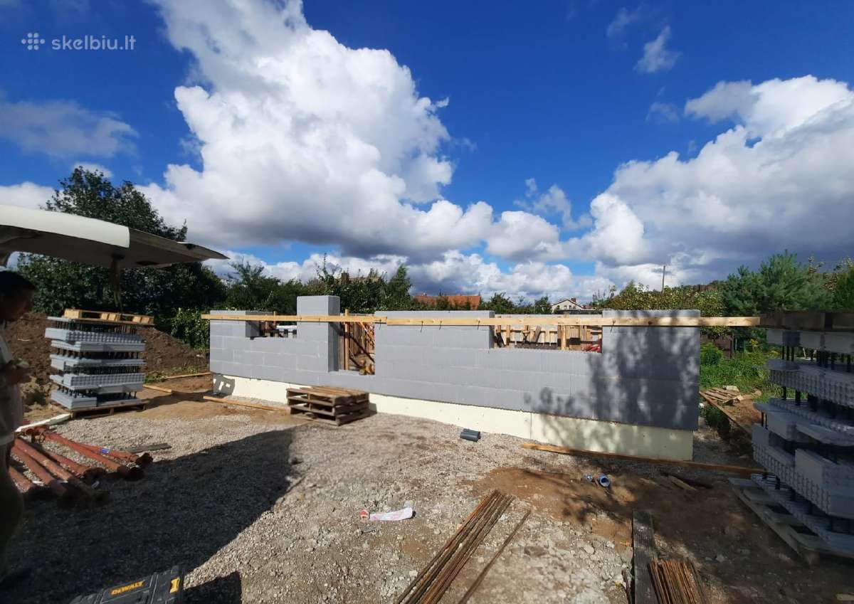 50 m2 šilto sodo namo statyba sodose - nuotraukos Nr. 5