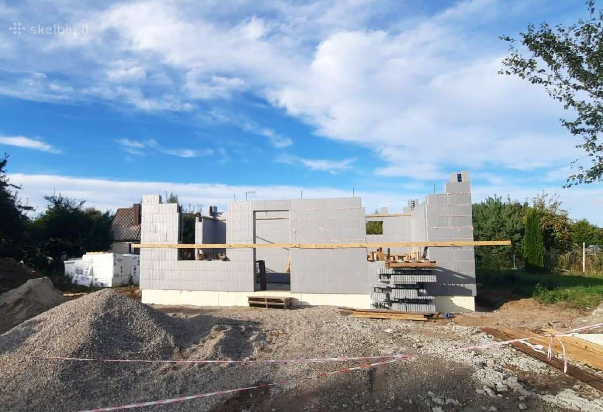 50 m2 šilto sodo namo statyba sodose - nuotraukos Nr. 7