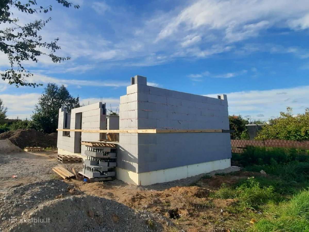 50 m2 šilto sodo namo statyba sodose - nuotraukos Nr. 8