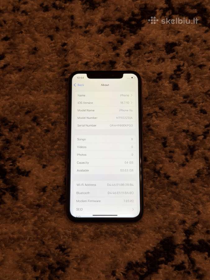 iPhone XS 64gb - nuotraukos Nr. 4
