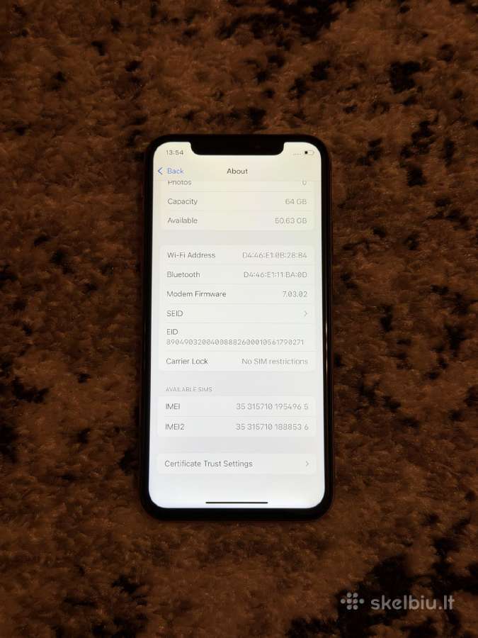 iPhone XS 64gb - nuotraukos Nr. 5