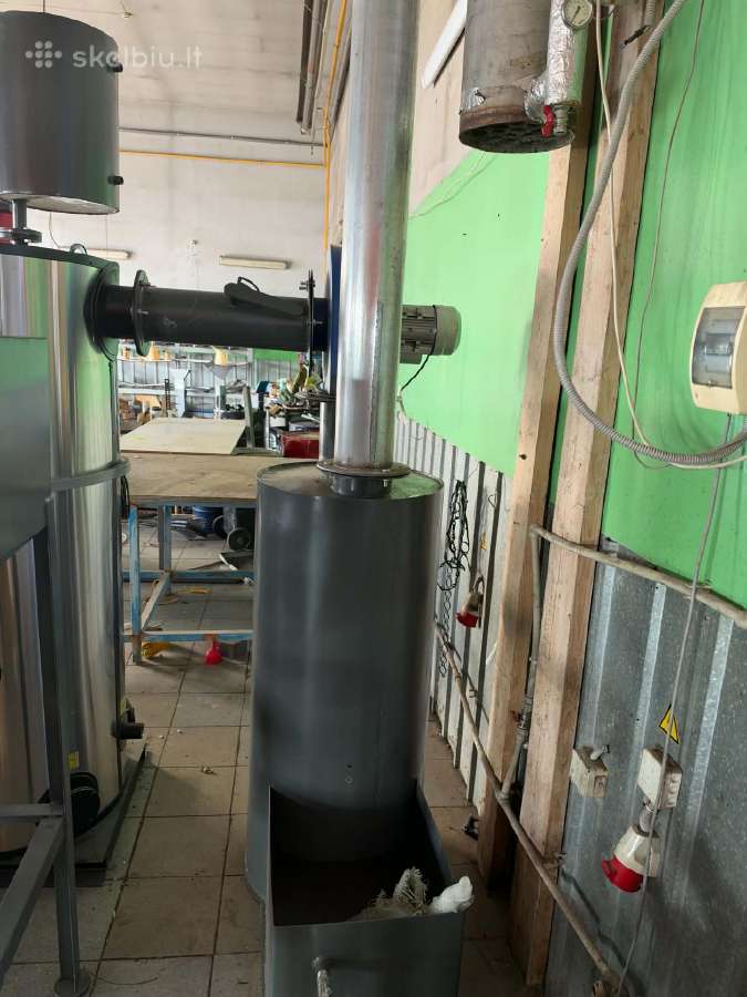 Galingas Malkinis Granulinis Katilas 80-120kw - nuotraukos Nr. 8