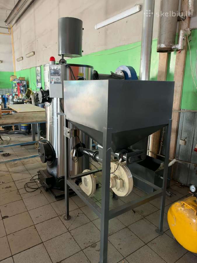 Galingas Malkinis Granulinis Katilas 80-120kw - nuotraukos Nr. 10