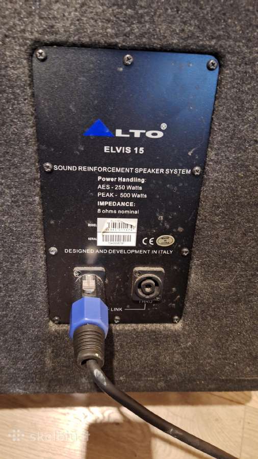 Alto Elvis 12 Pek 2x380w - nuotraukos Nr. 2