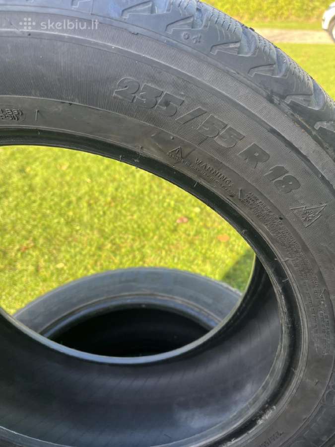 Naudotos žieminės padangos 235/55r18 - nuotraukos Nr. 7