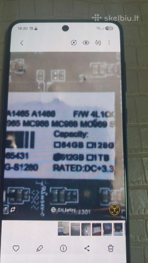 2012 MacBook air SSD - nuotraukos Nr. 4