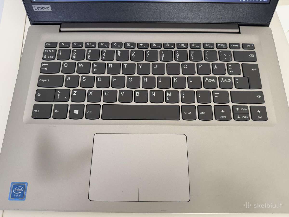 Lenovo Ideapad 120. Intel N3350 1.1ghz, 2gb/32gb - nuotraukos Nr. 4