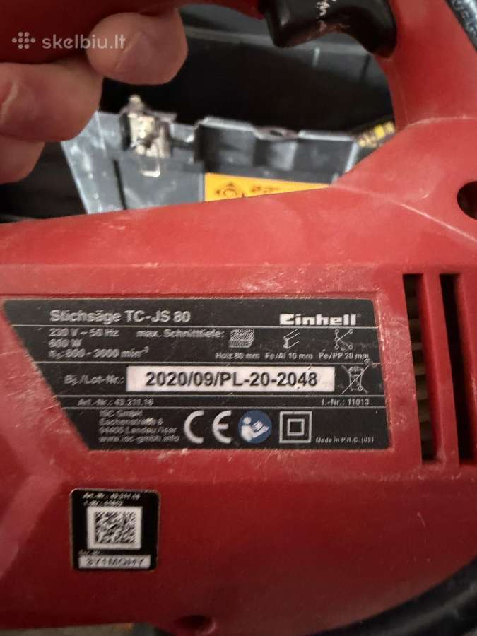 Einhell siaurapjuklis - nuotraukos Nr. 2