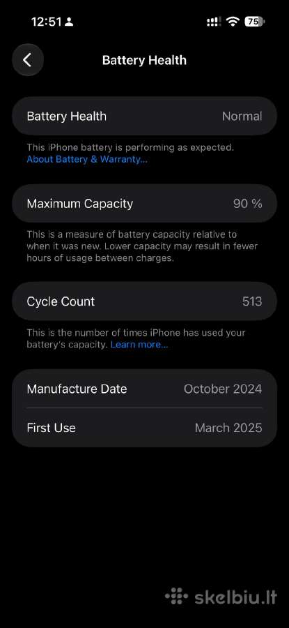 iPhone 16 128gb - nuotraukos Nr. 3