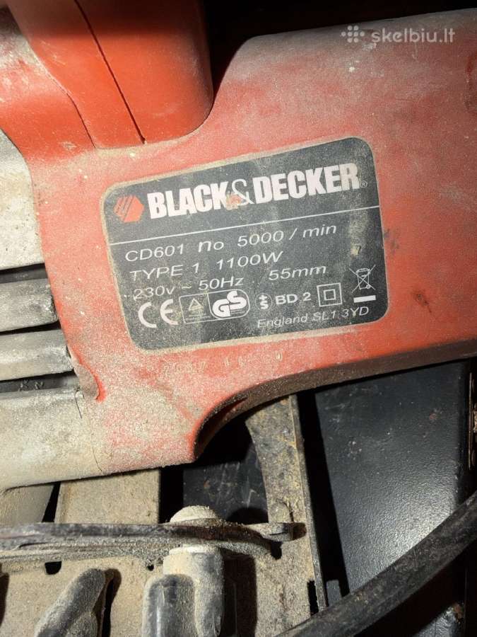 Diskinis pjūklas black decker - nuotraukos Nr. 2