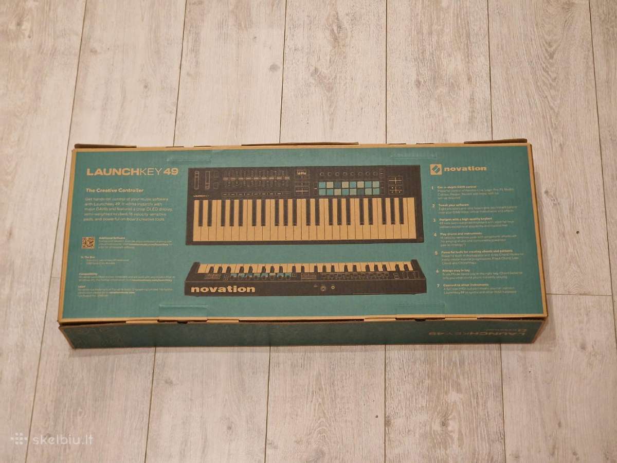Novation Launchkey 49 midi keyboard - nuotraukos Nr. 5