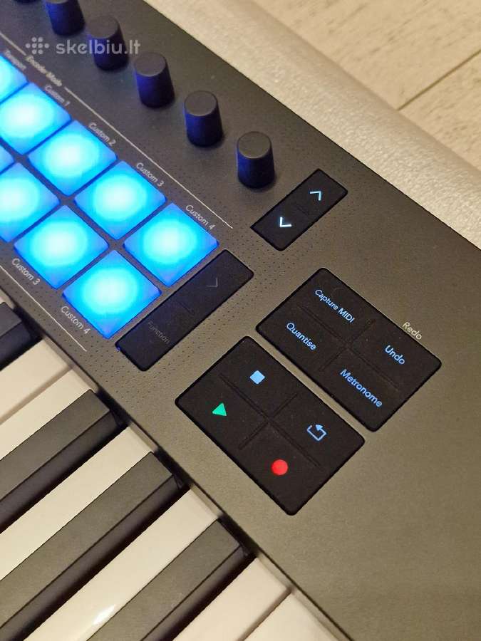 Novation Launchkey 49 midi keyboard - nuotraukos Nr. 9