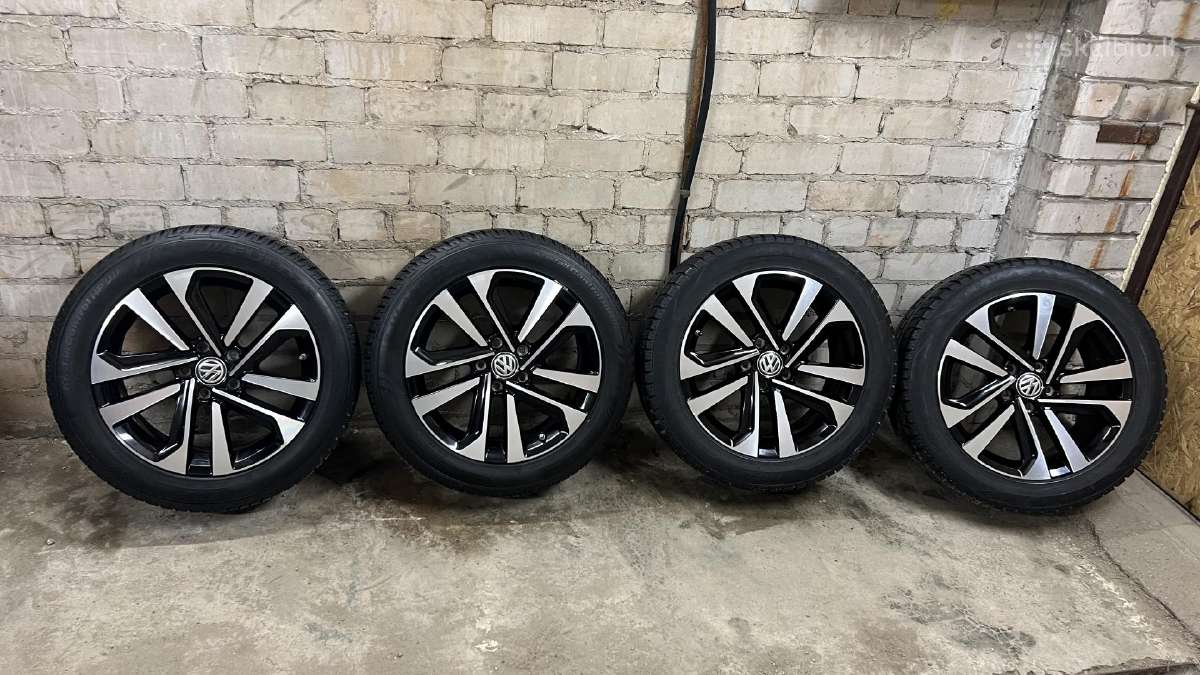 VW Passtat B8 ratlankiai R17 Dublin su padangom - nuotraukos Nr. 5