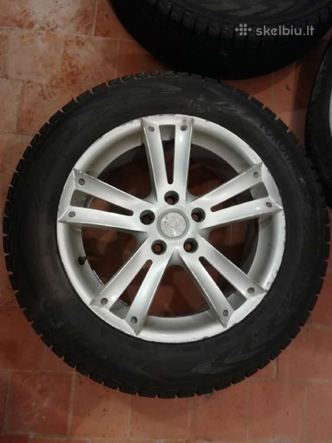 Lieti R17 ratlankiai su žieminėmis padangomis - nuotraukos Nr. 9