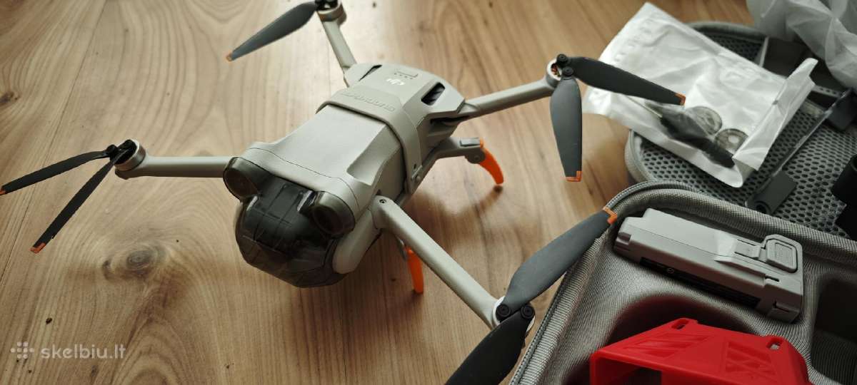 Dji mini 3 pro dronas. Su RC, baterijomis ir t.t. - nuotraukos Nr. 3