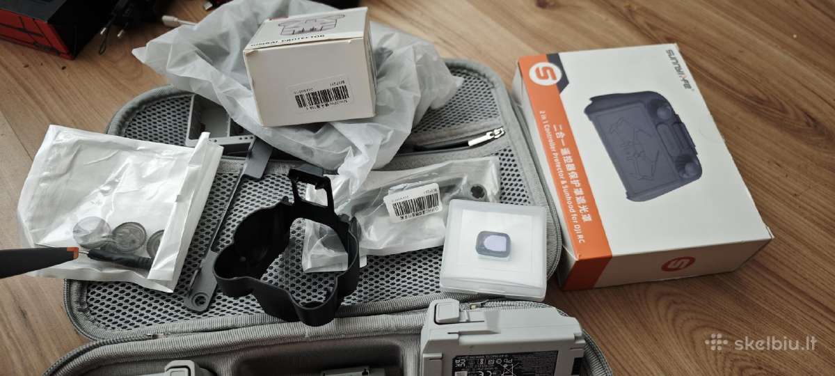 Dji mini 3 pro dronas. Su RC, baterijomis ir t.t. - nuotraukos Nr. 6
