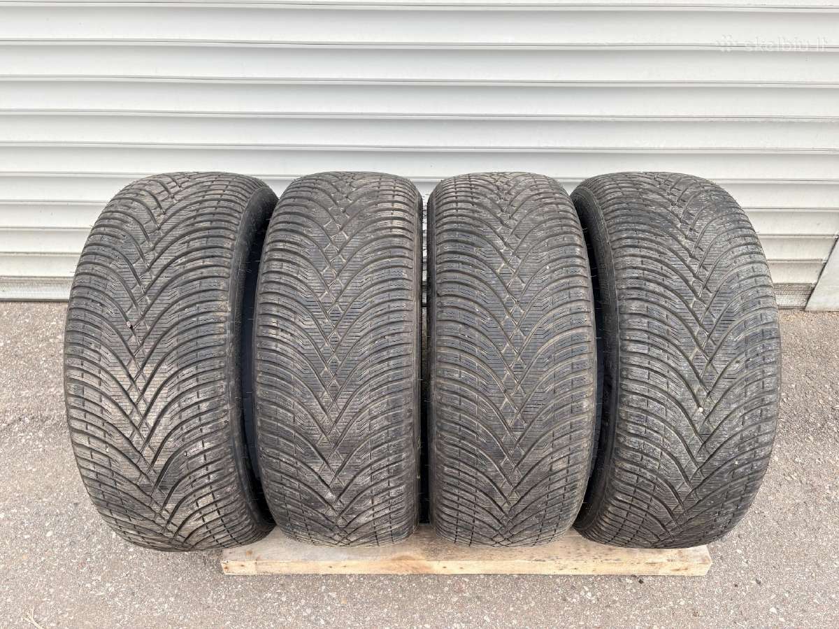 215/55r18 praktiškai naujos žieminės padangos - nuotraukos Nr. 2