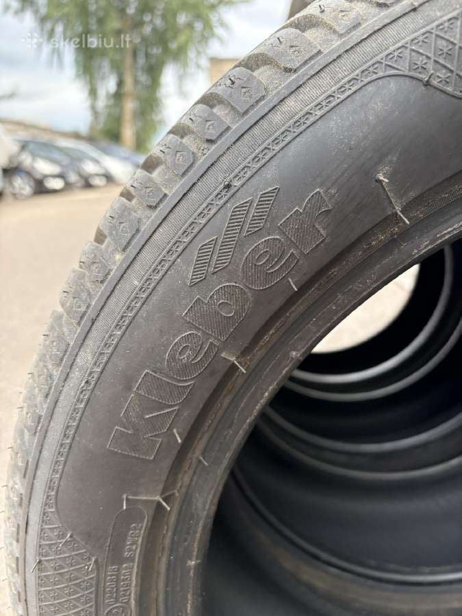 215/55r18 praktiškai naujos žieminės padangos - nuotraukos Nr. 4