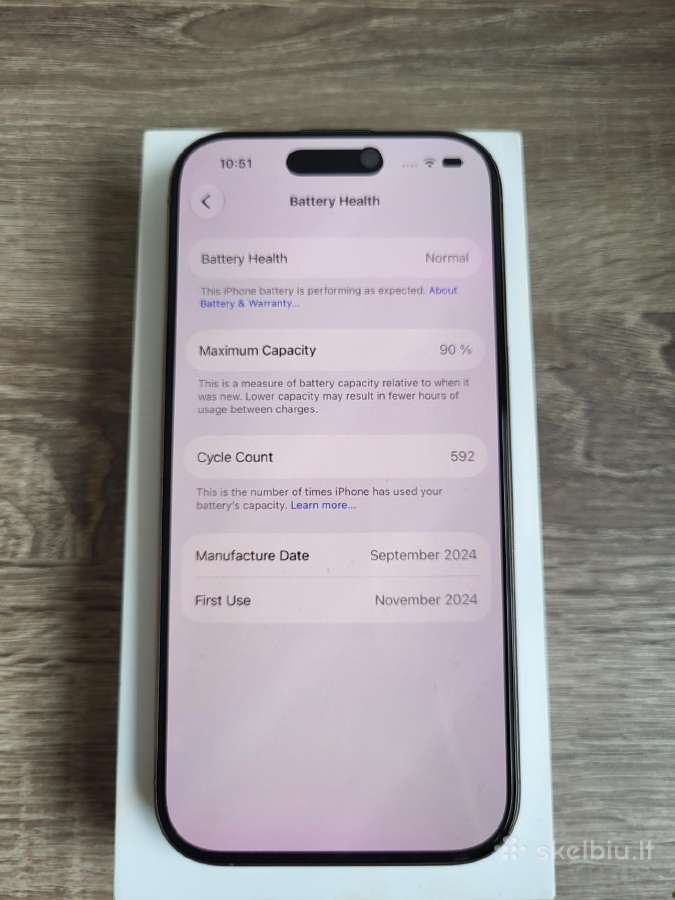 Apple iPhone 16 Pro - nuotraukos Nr. 3