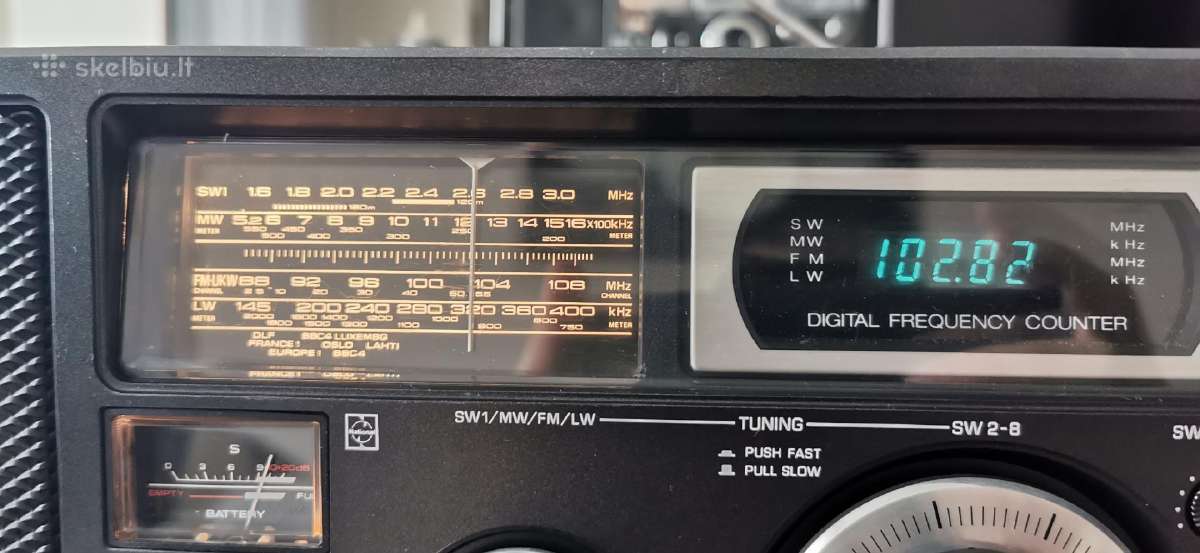 Panasonic Rf-4900 Dr49 Fm/lw/mw/sw Radijo Imtuvas - nuotraukos Nr. 2