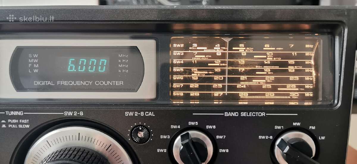 Panasonic Rf-4900 Dr49 Fm/lw/mw/sw Radijo Imtuvas - nuotraukos Nr. 4