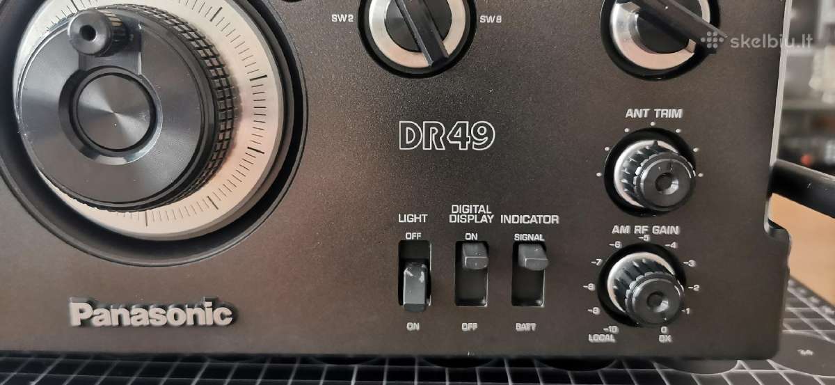 Panasonic Rf-4900 Dr49 Fm/lw/mw/sw Radijo Imtuvas - nuotraukos Nr. 5