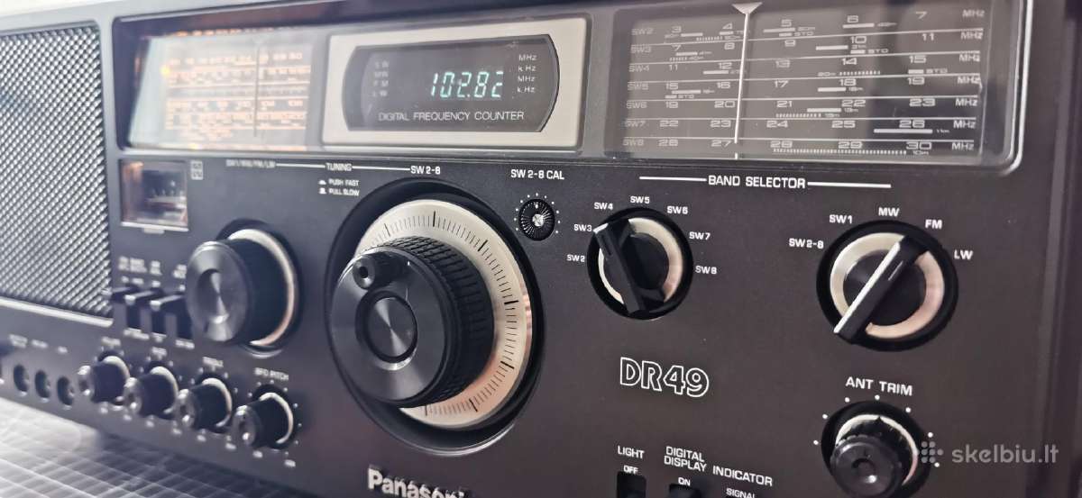 Panasonic Rf-4900 Dr49 Fm/lw/mw/sw Radijo Imtuvas - nuotraukos Nr. 7