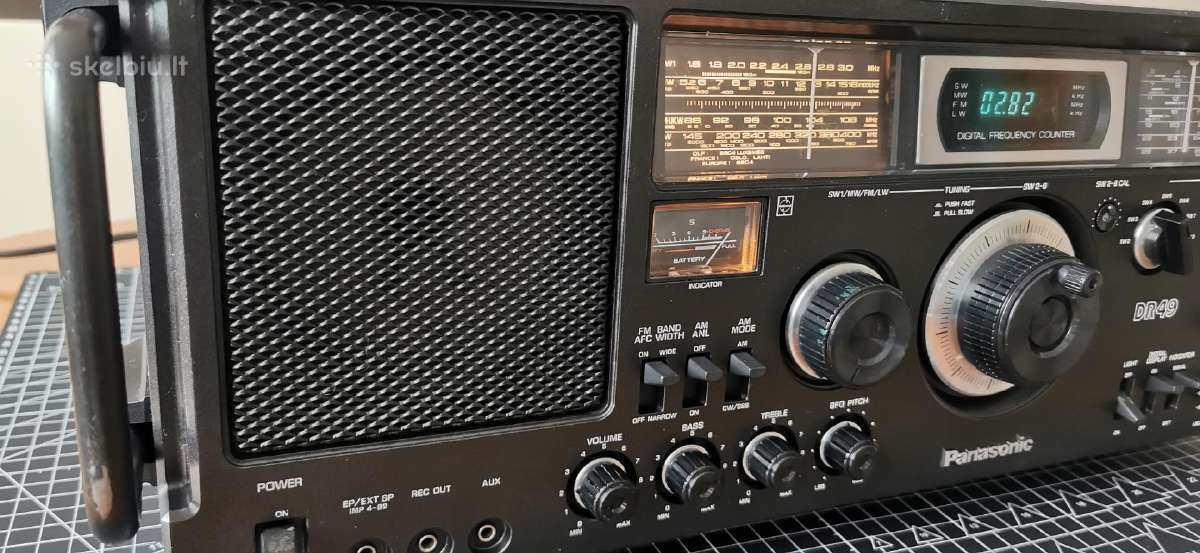Panasonic Rf-4900 Dr49 Fm/lw/mw/sw Radijo Imtuvas - nuotraukos Nr. 8