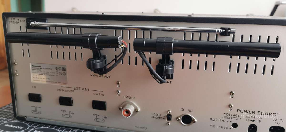 Panasonic Rf-4900 Dr49 Fm/lw/mw/sw Radijo Imtuvas - nuotraukos Nr. 12