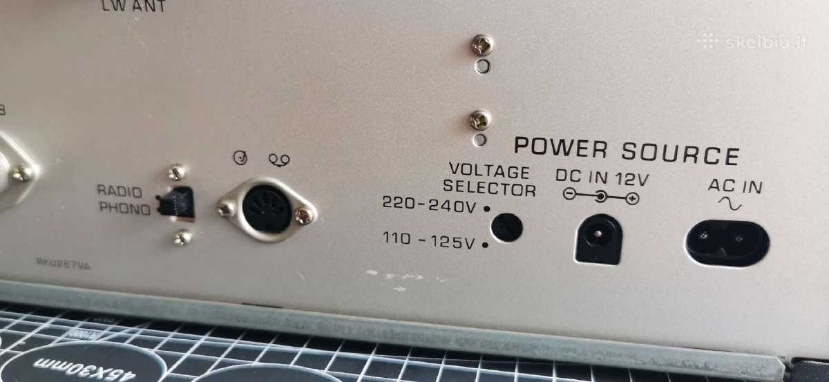 Panasonic Rf-4900 Dr49 Fm/lw/mw/sw Radijo Imtuvas - nuotraukos Nr. 14