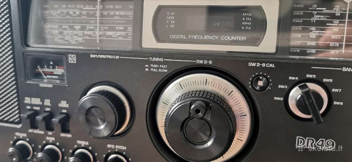 Panasonic Rf-4900 Dr49 Fm/lw/mw/sw Radijo Imtuvas - nuotraukos Nr. 19