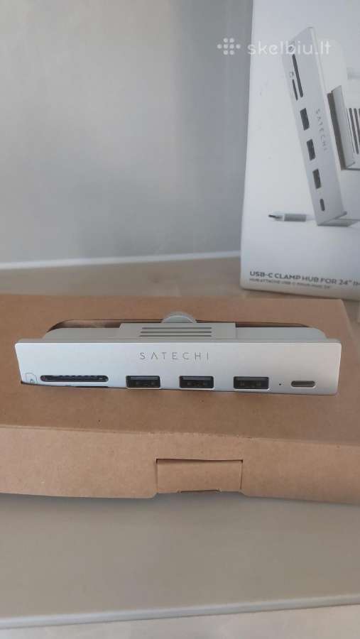 Naujas Satechi Usb-c adapteris / šakotuvas iMac - nuotraukos Nr. 2