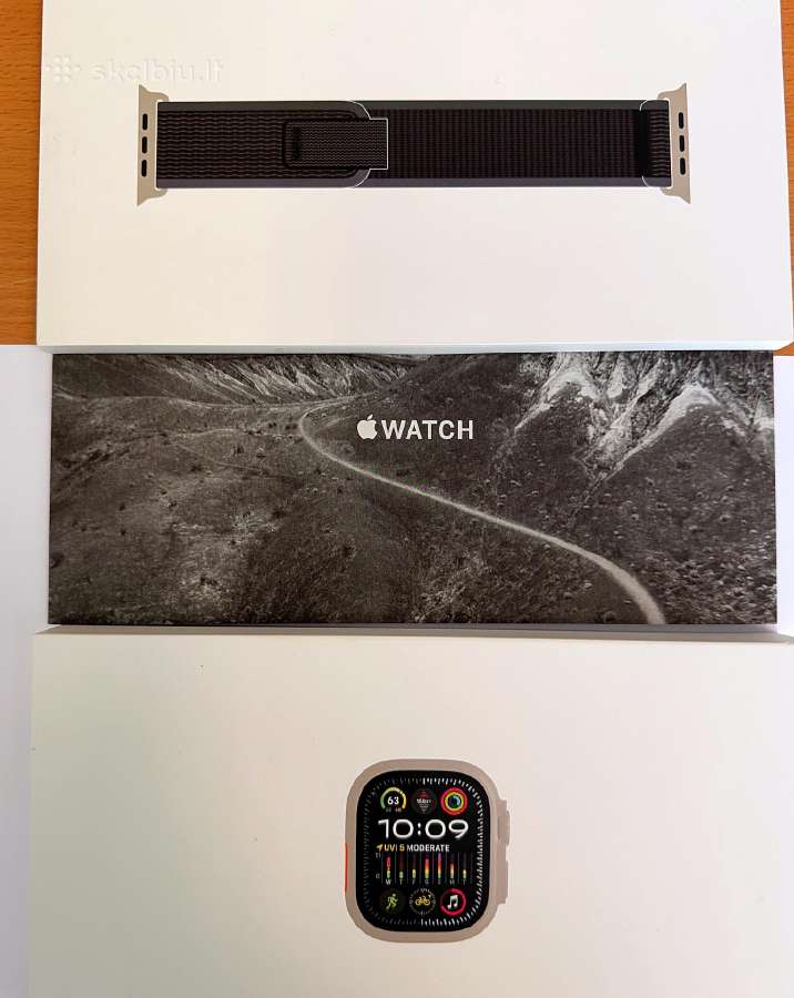 Apple Watch Ultra 2, 49 mm Pilna komplektacija - nuotraukos Nr. 6