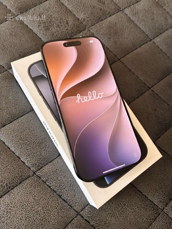 iPhone 16pro - nuotraukos Nr. 4