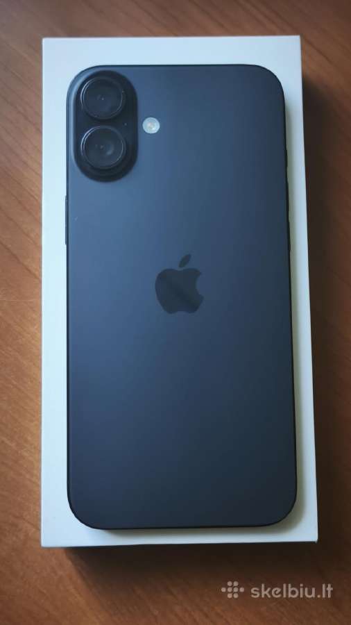 iPhone 16+black (256gb). - nuotraukos Nr. 2