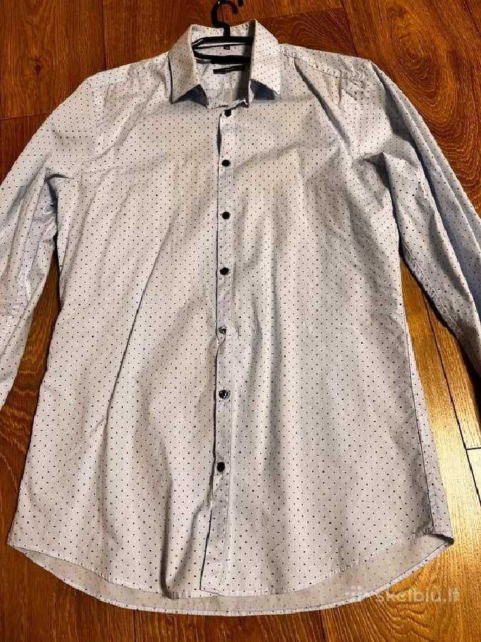 15€ už rinkinį: 4 marškiniai (M) ir švarkas (46) - nuotraukos Nr. 5
